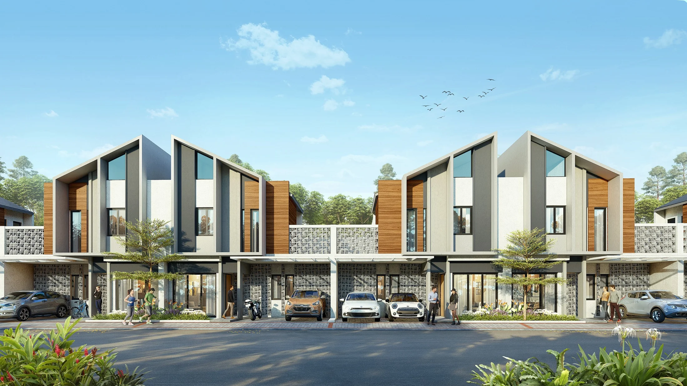 The Promenade di Prima Harapan Regency Bekasi — visual materi pemasaran